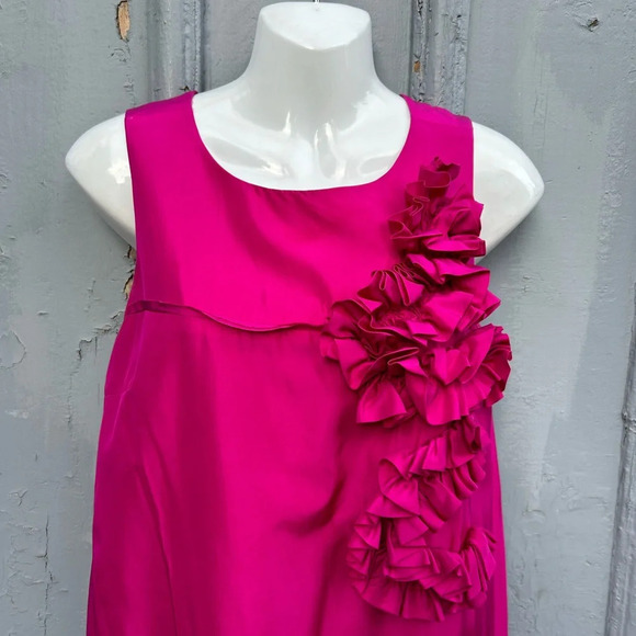 Robert Roderiguez Pink Mini  Sleeveless dress, size 4 - Picture 5 of 12